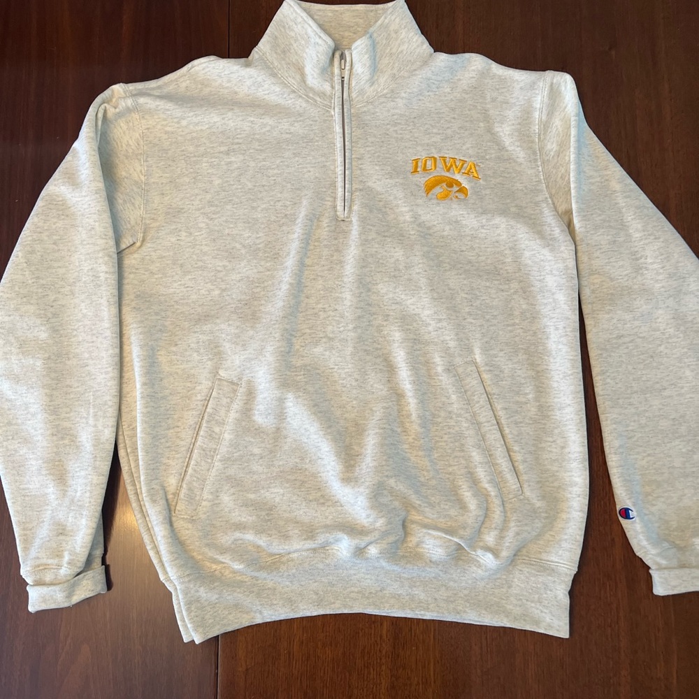 Champion Iowa Hawkeyes 1/4 zip pullover